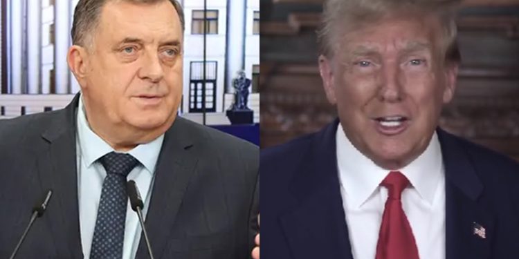 Dodik slavi: Među prvima čestitao pobjedu Donaldu Trumpu