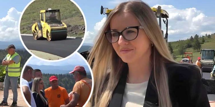 Obustava saobraćaja na dionici Tutin – Vuča zbog asfaltiranja