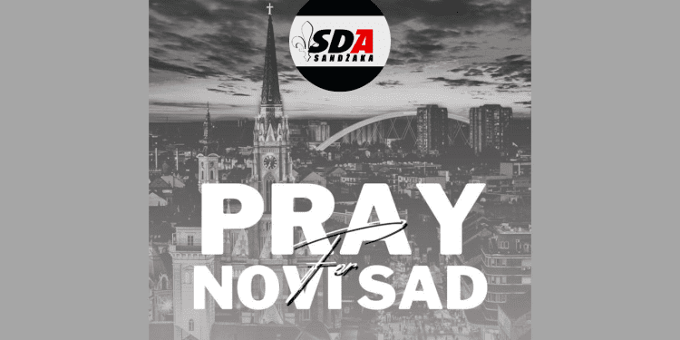 SDA Sandžaka izražava žaljenje zbog tragedije u Novom Sadu