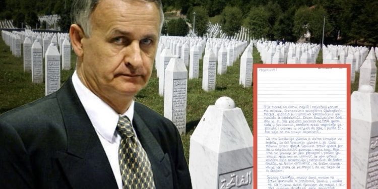 MLADIĆEV SARADNIK PRIZNAO OTVORENIM PISMOM GENOCID: “I ja bih glasao za Rezoluciju, molim se za žrtve svaki dan”