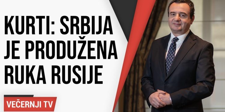 /VIDEO/ Albin Kurti: Srbija je produžena ruka Rusije na Balkanu i najveća prijetnja miru!