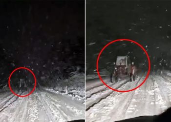 /VIDEO/ “Ubica na putu”: Neosvijetljen traktor u mraku izazvao paniku među vozačima