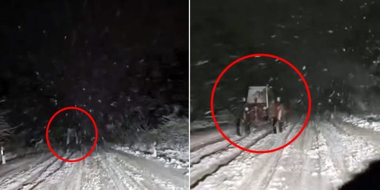 /VIDEO/ “Ubica na putu”: Neosvijetljen traktor u mraku izazvao paniku među vozačima