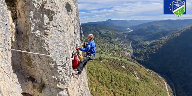 /VIDEO/ Otvorena Via Ferrata Đurđevica, novi turistički dragulj Tutina