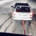 /VIDEO/ Tutin: Golf 4 karavan izvukao šleper iz snijega u spektakularnoj akciji