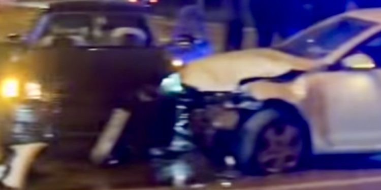 /VIDEO/ SANDŽAK: SAOBRAĆAJNA NEZGODA-POVRIJEĐENE ČETIRI OSOBE