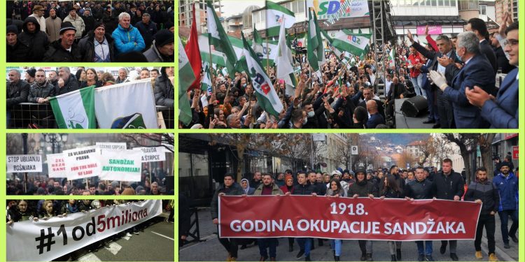 /VIDEO/ Konferencija za medije- Hronologija protesta koje je organizovala SDA Sandžaka