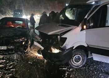 Teška saobraćajna nesreća kod Novog Pazara: Kolaps na magistrali zbog snježnih padavina