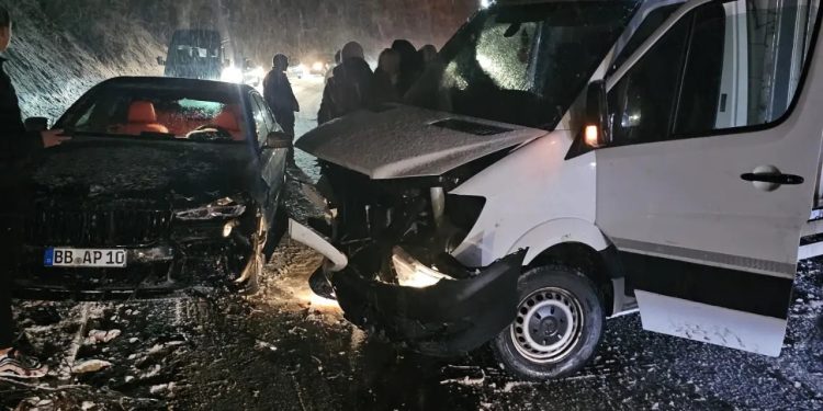 Teška saobraćajna nesreća kod Novog Pazara: Kolaps na magistrali zbog snježnih padavina