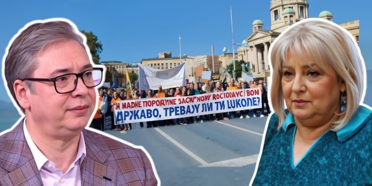 Vučić tražio ostavku Đukić Dejanović zbog štrajka prosvjetnih radnika