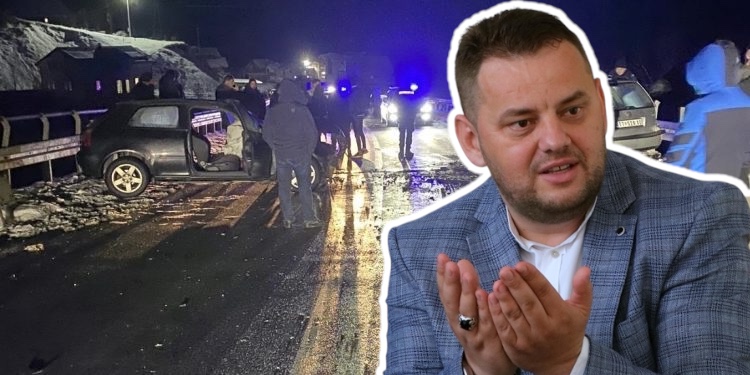 /VIDEO/ Muftija Muhamed ef. Ziljkić priskočio u pomoć povrijeđenima u saobraćajnoj nesreći u Ribariću