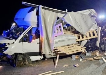 Bosanac i Srbin sudarili se u Austriji, prevrnuo se kamion s 20 tona ribe: Vatrogasci imali pune ruke posla