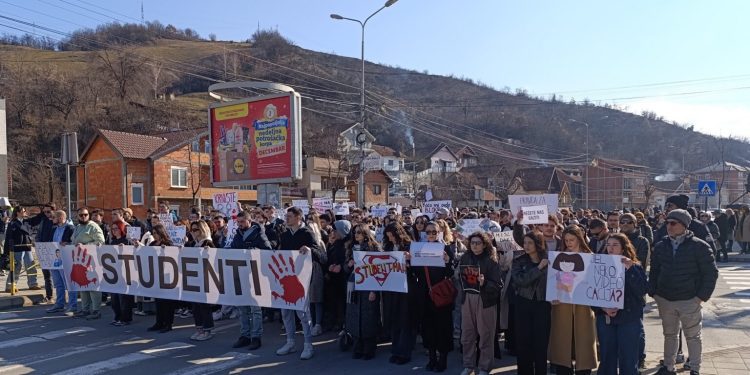 /VIDEO/ Studenti DUNP-a ne odustaju od svojih zahtjeva, blokada puta se nastavlja: Traže smjenu rektorke Dolićanin