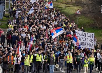 Veliki studentski protest “Sretnimo se na Sretenje” održan u Kragujevcu