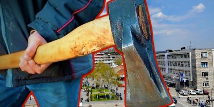 Napad sekirom u centru Novog Pazara: Jedna osoba povređena, napadač uhapšen