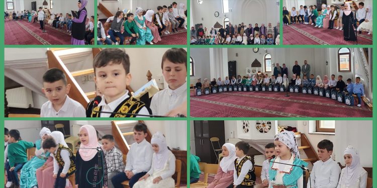Bajramska radost u Sultan Fatih džamiji: PU “Nahla” obradovala polaznike paketićima