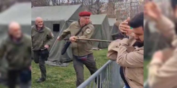 /VIDEO/ Napad u Pionirskom parku: “Miloševićev specijalac” metalnim štapom udario građanina