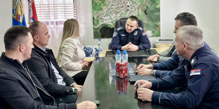 /VIDEO/ Predsjednica opštine Tutin posjetila lokalnu Policijsku ispostavu