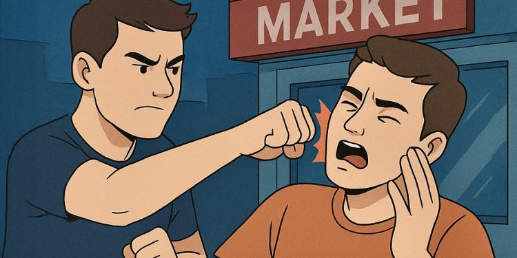 Fizički obračun ispred marketa u Bijelom Polju: Mladić zadobio frakturu jagodične kosti