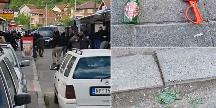 /VIDEO/ Huligani Crvene zvezde izazvali haos u Novom Pazaru – Policija nijemo posmatrala, vrijeđali mještane