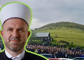 /VIDEO/ Emotivno obraćanje muftije sandžačkog Demirovića na dženazi Edibu i Ejmenu Lekoviću u selu Reževiće