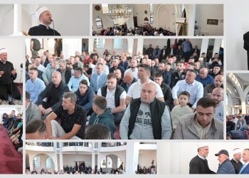 /VIDEO/ Centralna bajramska svečanost u Tutinu: Reisul-ulema Halitović predvodio bajram-namaz u Sultan Fatih džamiji
