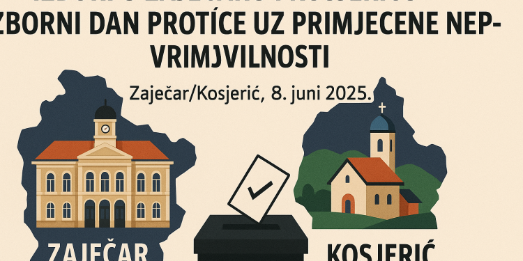IZBORI U ZAJEČARU I KOSJERIĆU – IZBORNI DAN PROTIČE UZ PRIMJEĆENE NEPRAVILNOSTI