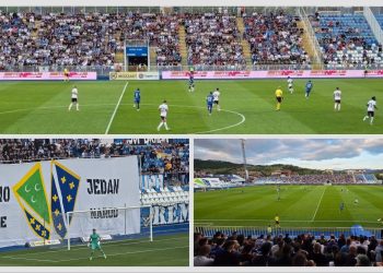 /VIDEO/ Spektakl u Novom Pazaru: Pazarci slavili protiv Sarajeva, tribine disale kao jedno