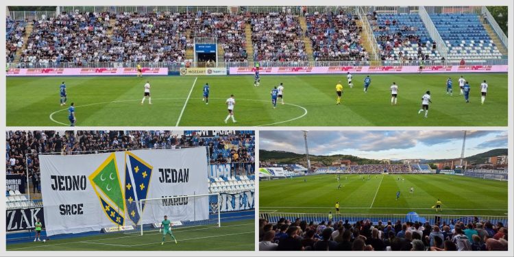 /VIDEO/ Spektakl u Novom Pazaru: Pazarci slavili protiv Sarajeva, tribine disale kao jedno