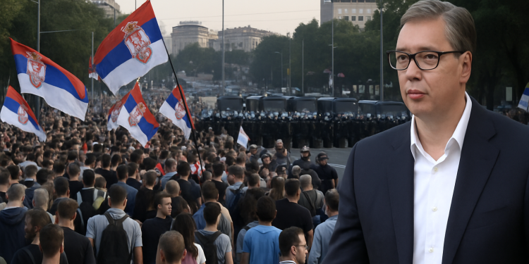 Napetosti na Vidovdan: Studenti ultimativno traže izbore, Vučić izbjegao proteste