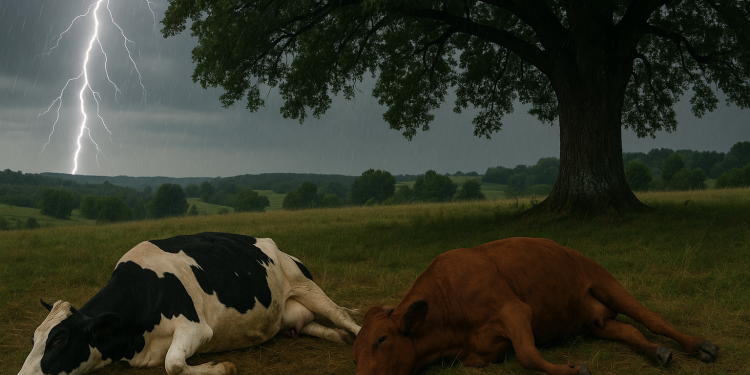Sandžak: Priča koja boli – Grom usmrtio dvije krave, domaćin ostao bez ičega