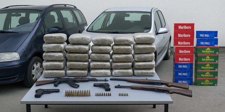 VELIKA POLICIJSKA AKCIJA U JUŽNOM SANDŽAKU: Uhapšeni članovi kriminalnih grupa, zaplijenjeni droga, oružje i roba bez akciza