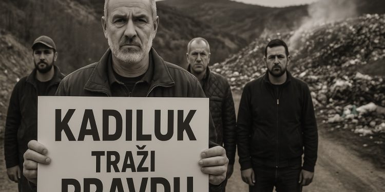KADILUK TRAŽI PRAVDU: Godinama traže izmještanje deponije “Golo brdo” i asfaltiranje puta