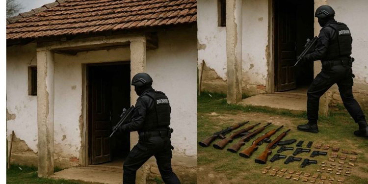 NOVI PAZAR: Interventna jedinica upala u kuću učesnika tuče – pronađeno oružje kao u ratu