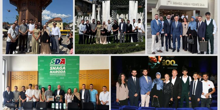 Delegacija Asocijacije mladih SDA Sandžaka posjetila kolege iz Kantona Sarajevo