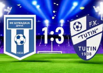 Fudbaleri Tutina slavili u Drači – plavi i dalje na vrhu tabele