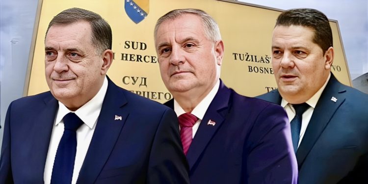 Obustavljena istraga protiv Dodika, Viškovića i Stevandića za napad na ustavni poredak