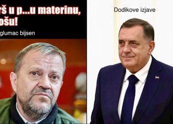 ‘Mrš u p…u materinu, ološu!’: Bh. glumac bijesan zbog Dodikovih izjava