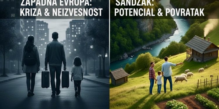 Sve veća kriza na Zapadu: Sandžaklije se vraćaju na svoja ognjišta