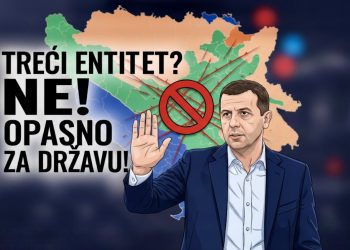 Vukanović progovorio o trećem entitetu: “Potpuno neprihvatljivo i opasno za državu”