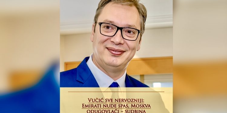 Vučić sve nervozniji: Emirati nude izlaz, Moskva odugovlači – sudbina NIS-a iza zatvorenih vrata