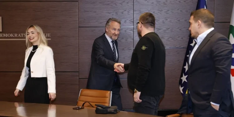 Izetbegović upriličio božićni prijem za članove SDA hrvatske nacionalnosti