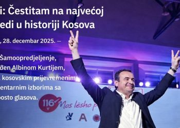 Kurti: Čestitam na najvećoj pobjedi u historiji Kosova