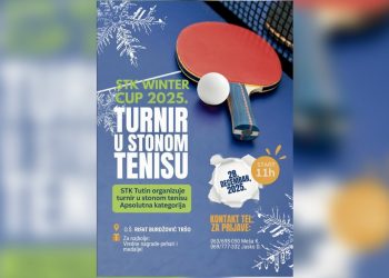 STK Winter Cup 2025: Turnir u stonom tenisu u Tutinu