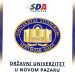 SDA Sandžaka čestitala novoj rektorici DUNP-a i zatražila hitne mjere za rješavanje krize