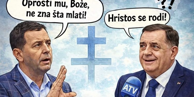 Dodikova čestitka izazvala buru: Vukanović poručio „Oprosti mu, Bože, ne zna šta mlati“