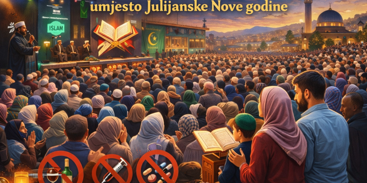 /VIDEO/ Kakanj i ove godine izabrao Kur’an umjesto Julijanske Nove godine