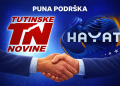 Portal Tutinske novine  izražava punu podršku Hayat televiziji