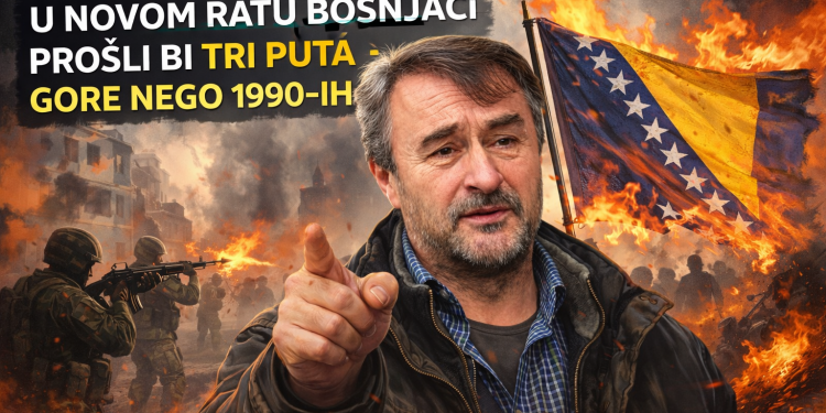 Bivši hrvatski general Prkačin: U eventualnom novom ratu Bošnjaci bi prošli znatno gore nego 1990-ih