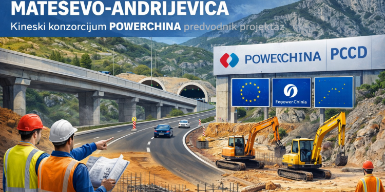 /VIDEO/ Kineskom konzorcijumu povjerena izgradnja druge dionice auto-puta Mateševo–Andrijevica